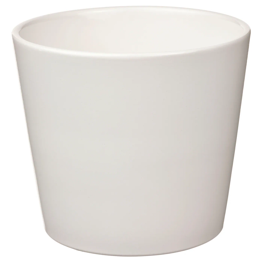 SOJABÖNA Cache-pot, blanc, 9 cm - IKEA