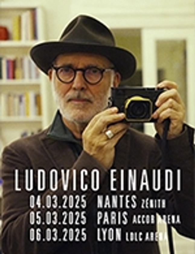 Ludovico Einaudi | Opéra le 5 mars 2025 | Accor Arena