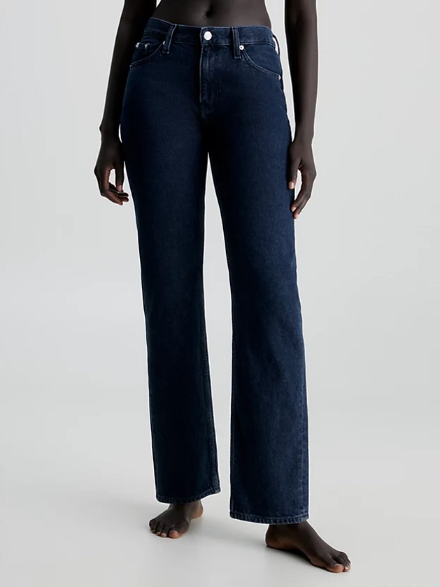 Calvin Klein Low Rise Straight Jeans