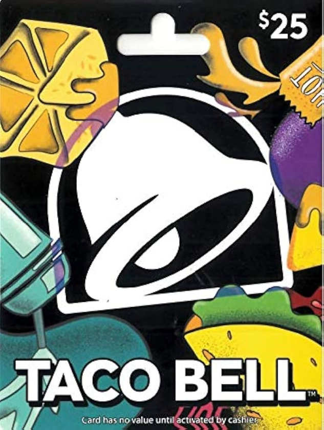 Amazon.com: Taco Bell Gift Card $25 : Gift Cards