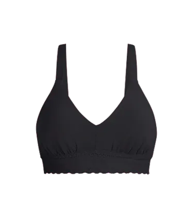 Curvy FeelFree Ruched Bralette