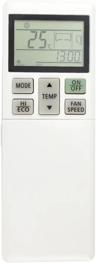 ALL IN RED BOX A/C Air Conditioner Remote Control Replacement RLA502A700R Suitable for Mitsubishi Heavy Ind