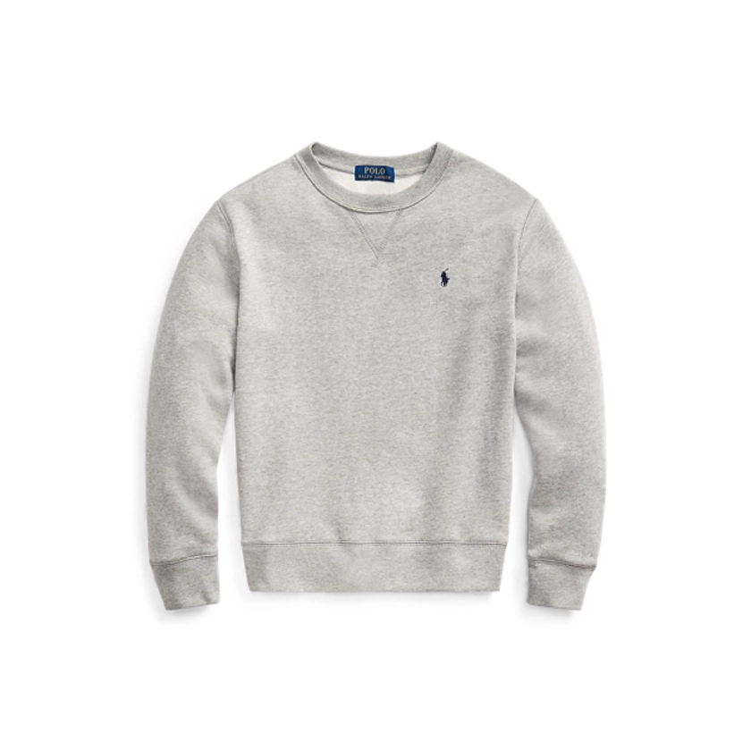 Sweat col rond molleton pour garçons | Ralph Lauren® FR