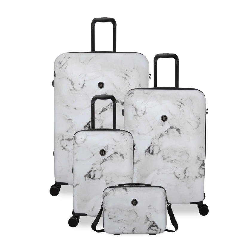 it Luggage | Sheen - 4pc Set (Greyscale Marble)