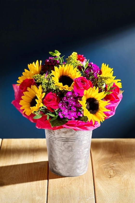 Bright Sunflower Fresh Flower Charity Bouquet of the Month