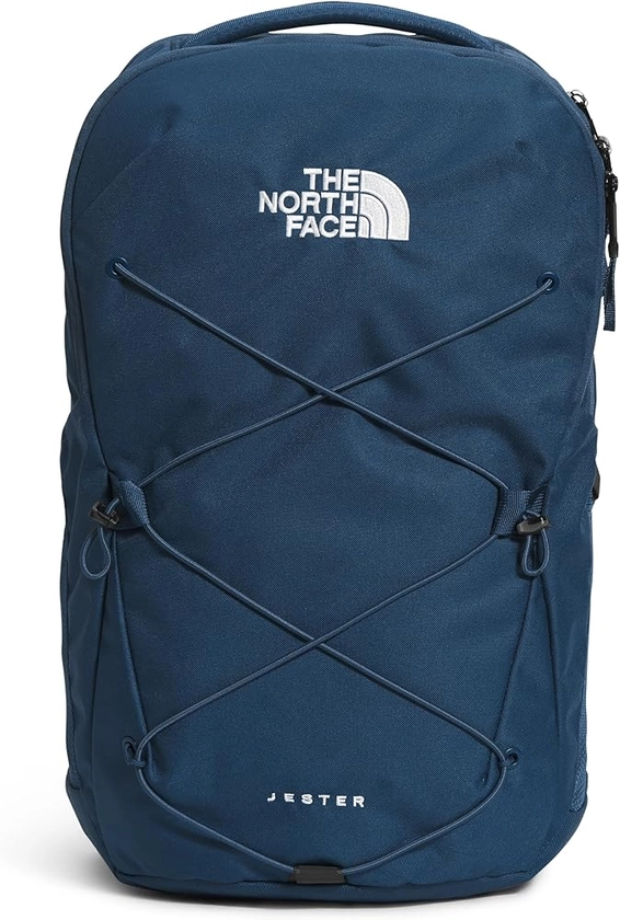 THE NORTH FACE Jester Everyday Laptop Backpack - NPF, Shady Blue/TNF White-NPF, One Size