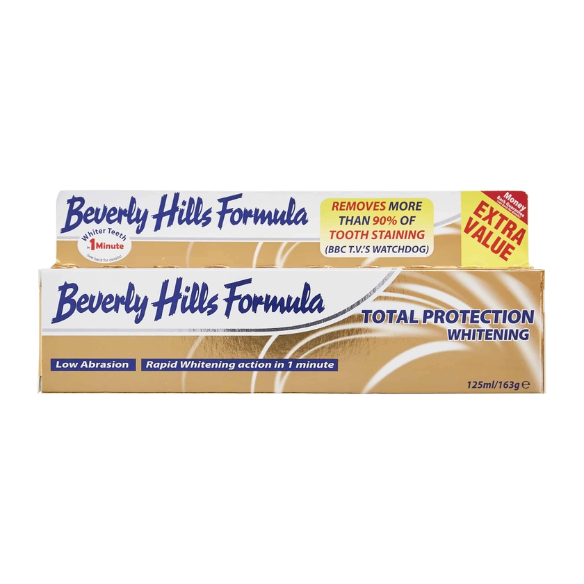 Beverly Hills Formula Total Protection Whitening Toothpaste 125ml - Bodycare Online