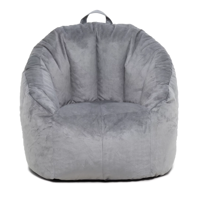 Big Joe Joey Bean Bag Chair, Plush, Kids/Teens, 2.5ft, Gray - Walmart.com