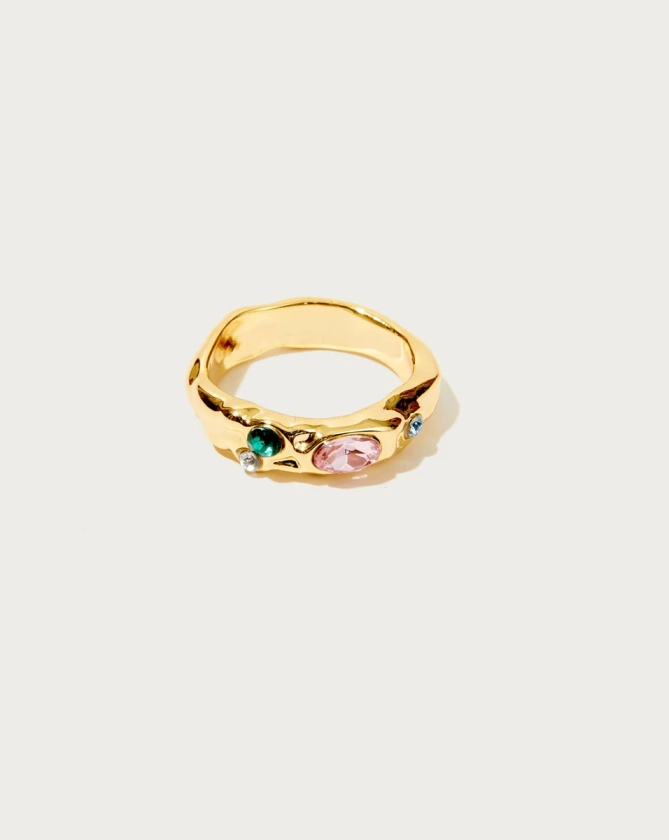 Gold Midday Ring | En Route Jewelry | En Route Jewelry