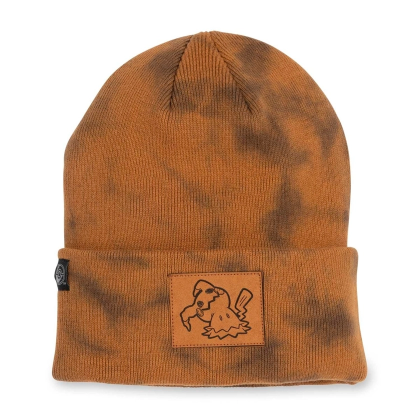 Mimikyu Brown Tie-Dye Cuff Beanie (One Size-Adult)