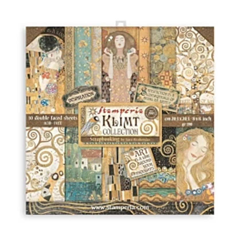 Stamperia Klimt Paper Pad 20x20cm