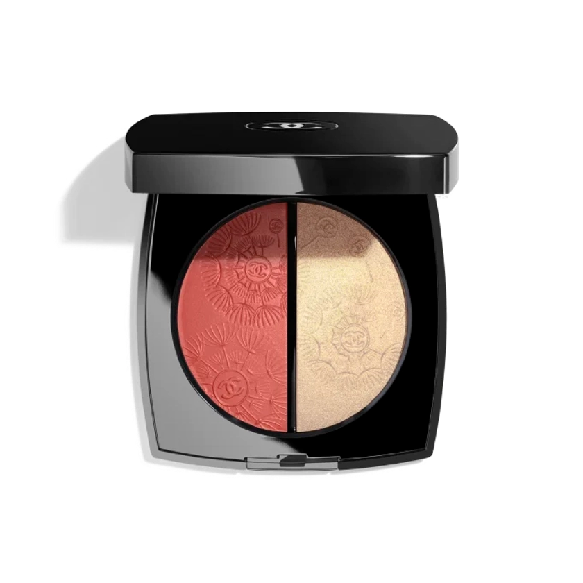 JARDIN IMAGINAIRE Duo blush et enlumineur Gold and peach | CHANEL