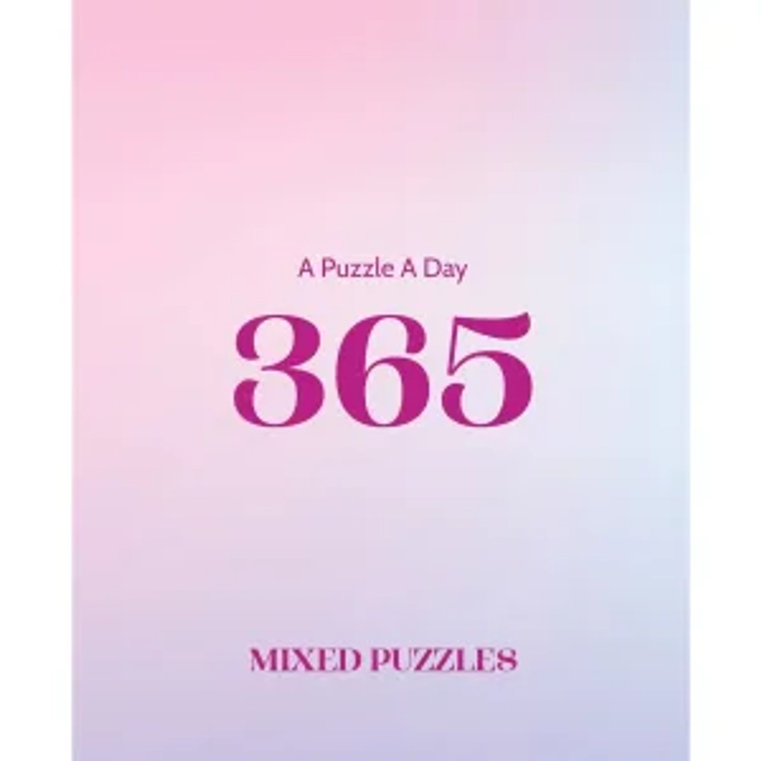 365 Puzzles: Mixed Puzzles - Book