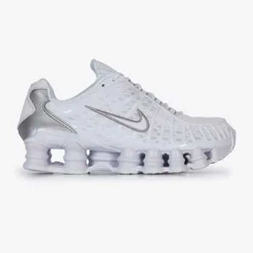 NIKE SHOX TL BLANC/ARGENT - SNEAKERS FEMME - LACETS | Courir.com