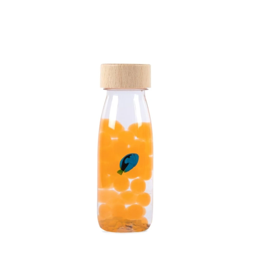 Sensorik Flasche "Sound- Blue Tang" - Petit Boum