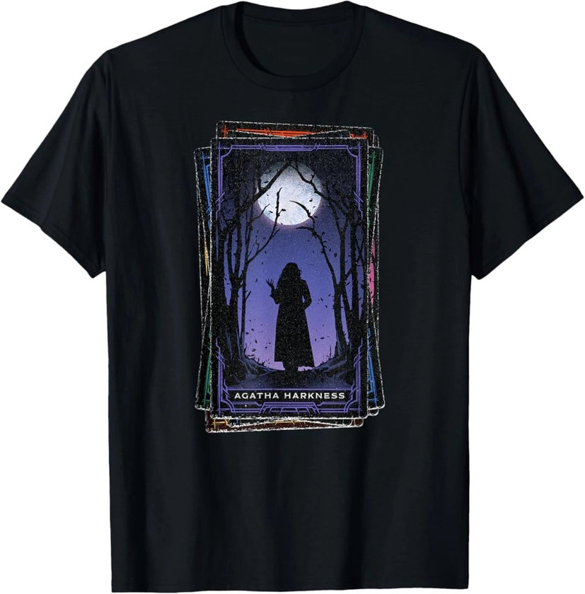 Marvel Agatha All Along Disney+ Agatha Harkness Tarot Card T-Shirt