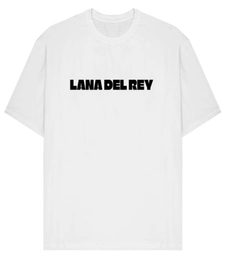 Lana del rey over-sized tee - Oversized T-Shirt (Front & Back Print) - Frankly Wearing