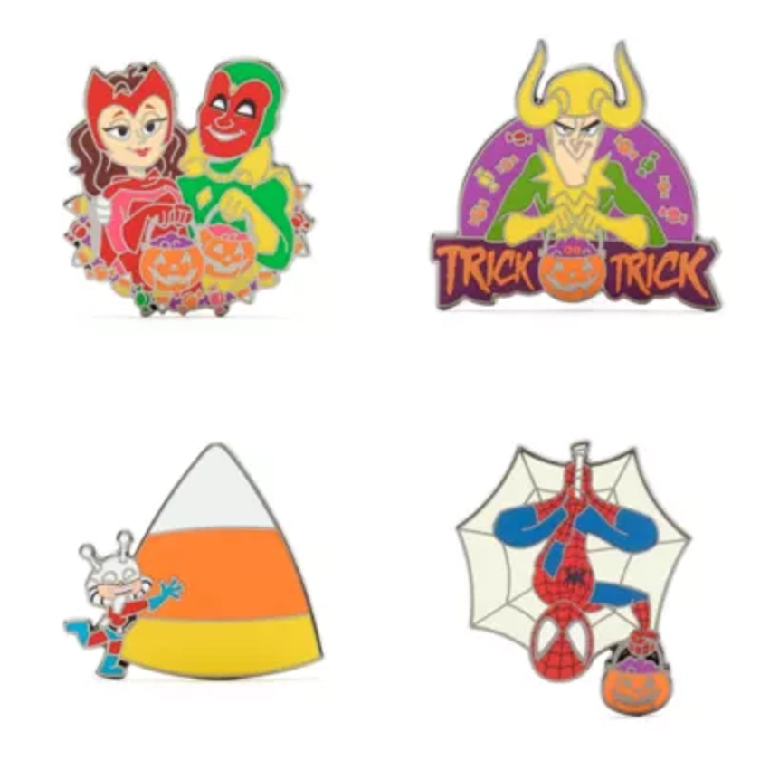 Ensemble de pin's Halloween Marvel | Disney Store