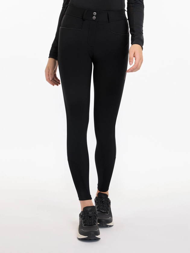 Isabelle Knee Grip Breeches Black Clothing