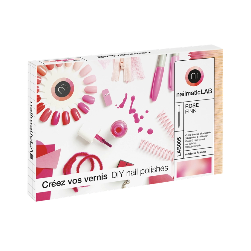 Kit vernis à ongles DIY rose - nailmatic LAB