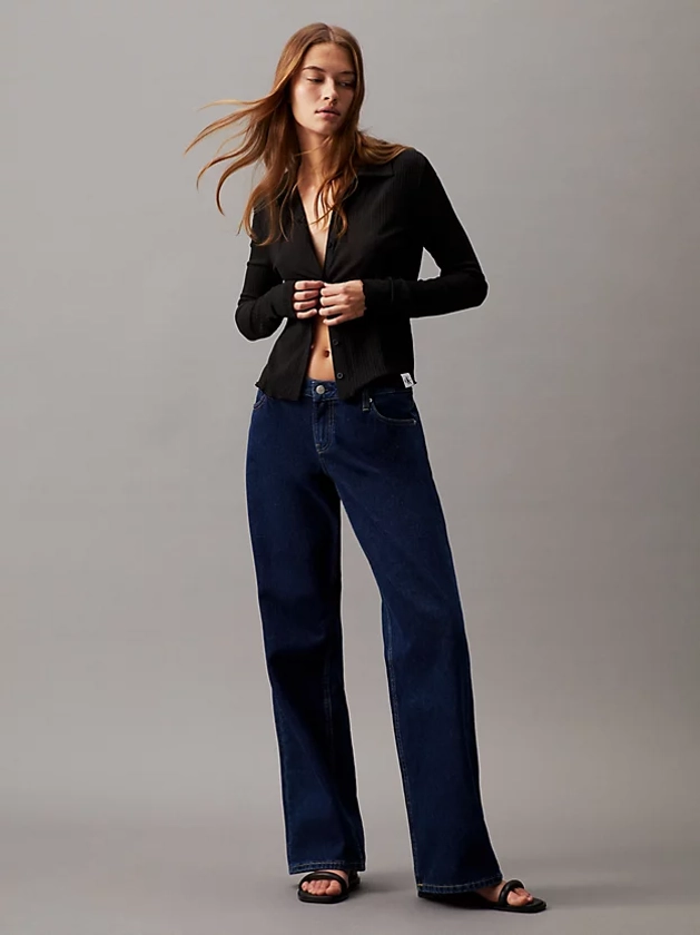 Jeans baggy super-taille basse Calvin Klein® | J20J2234291BJ