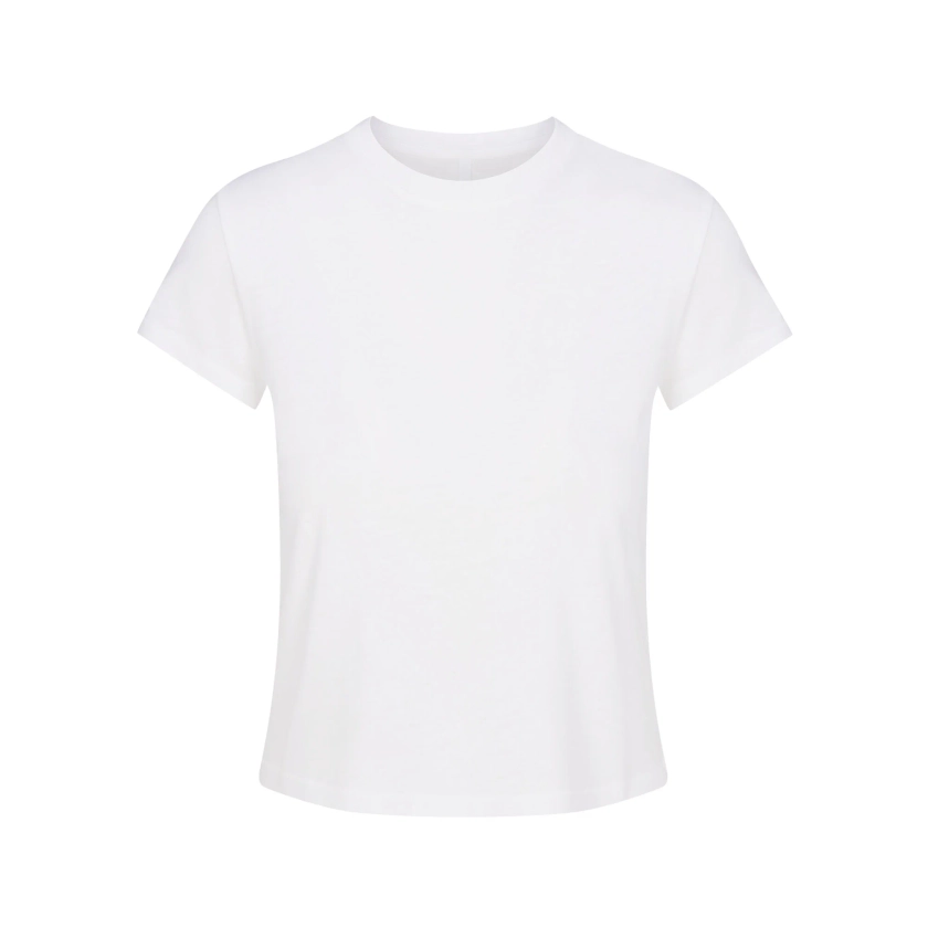 RELAXED TEES SHRUNKEN T-SHIRT | SNOW