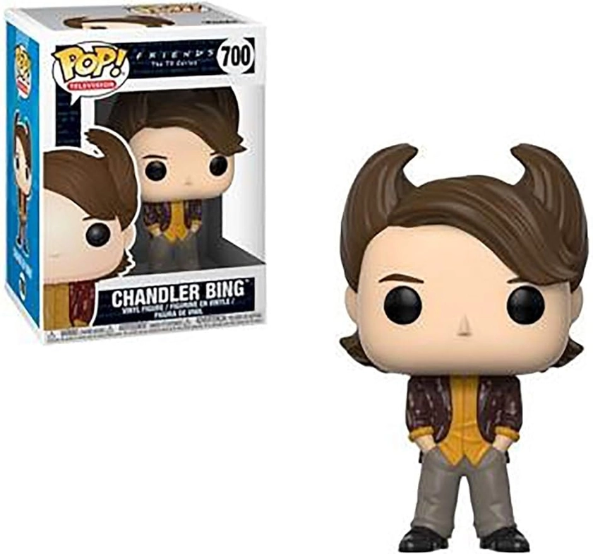 Funko POP! Vinyl: Friends: 80's Hair Chandler Bing - Figuras Miniaturas Coleccionables Para Exhibición - Idea De Regalo - Mercancía Oficial - Juguetes Para Niños Y Adultos - Fans De TV : Funko: Amazon.es: Juguetes y juegos