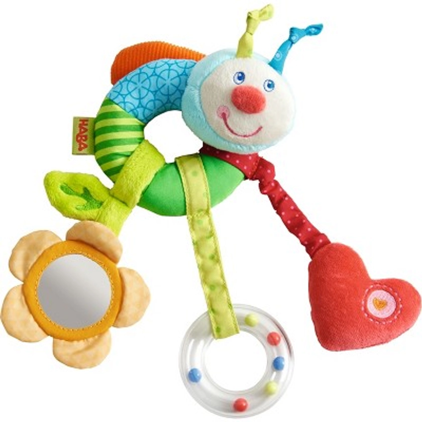 HABA Clutching Figure Rainbow Worm Plush