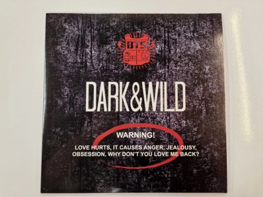 BTS - Dark & Wild - LP Vinyl