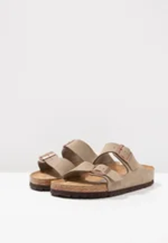 ARIZONA SOFT FOOTBED NARROW FIT - Mules - taupe