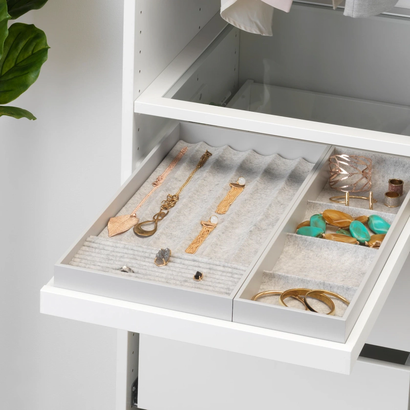 KOMPLEMENT plateau coulissant av accessoire, blanc, 50x58 cm - IKEA