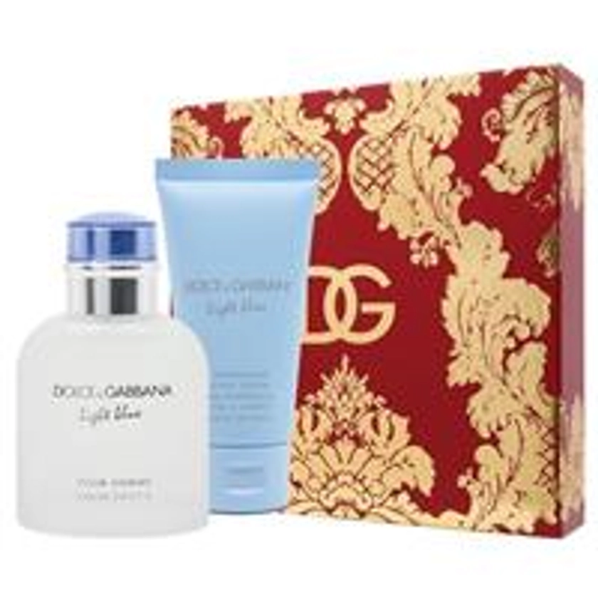 Buy Dolce & Gabbana For Men Light Blue Pour Homme Eau De Toilette 75ml 2 Piece Set Online at Chemist Warehouse®