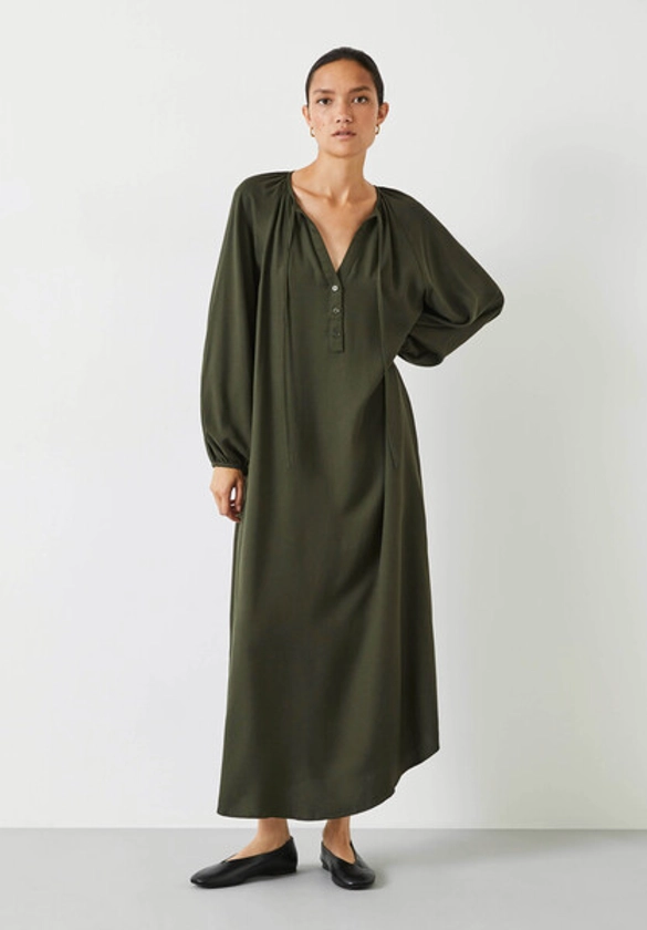 Leilani Gathered Midi Dress