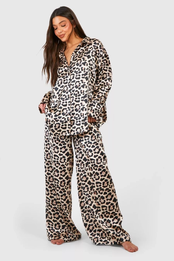 Pyjama oversize à imprimé animal