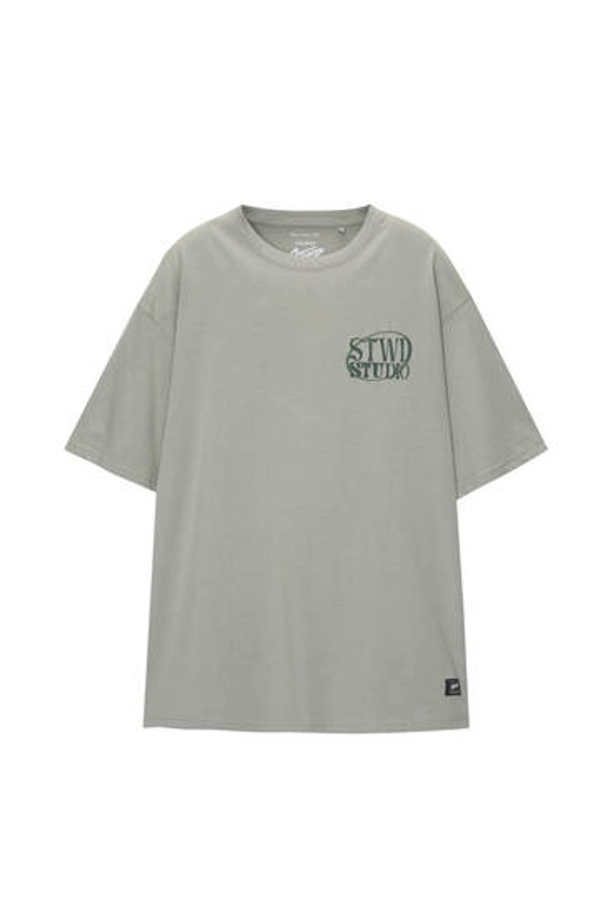 Short sleeve STWD T-shirt - pull&bear