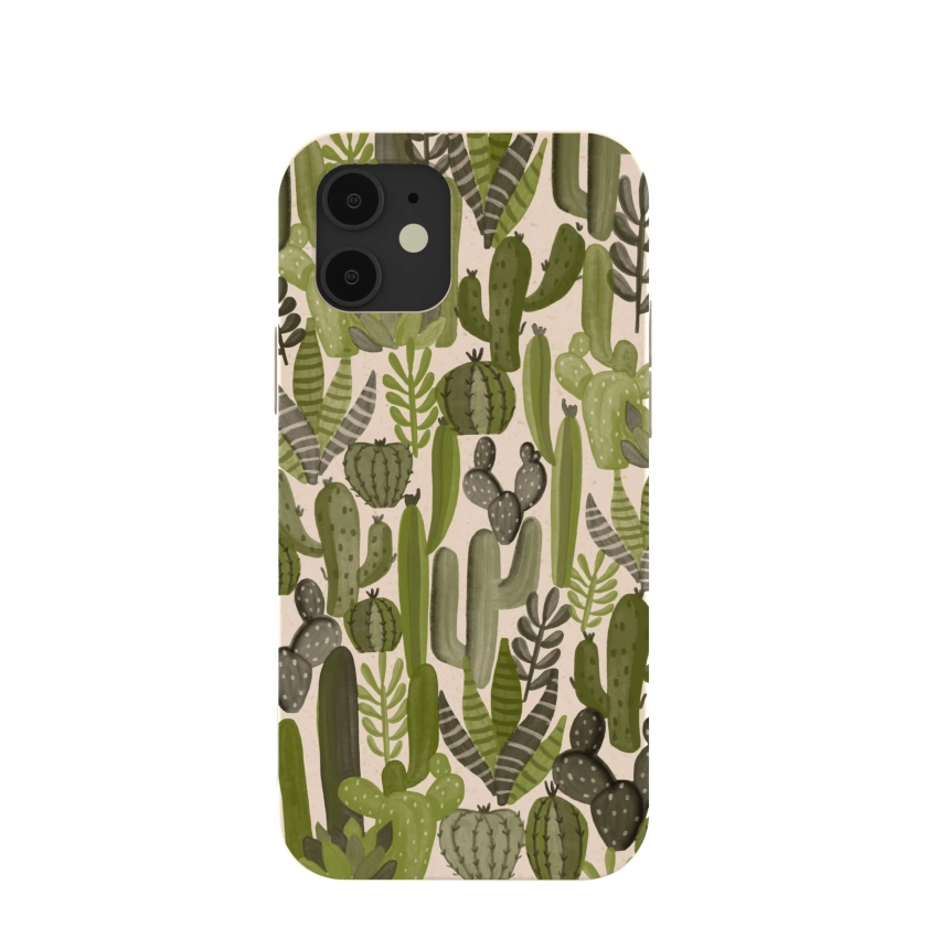 Seashell Succulent Cacti iPhone 12/ iPhone 12 Pro Case