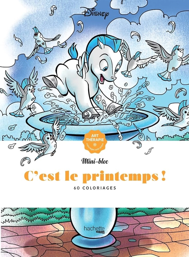Mini bloc Disney C'est le printemps ! : Collectif: Amazon.fr: Livres