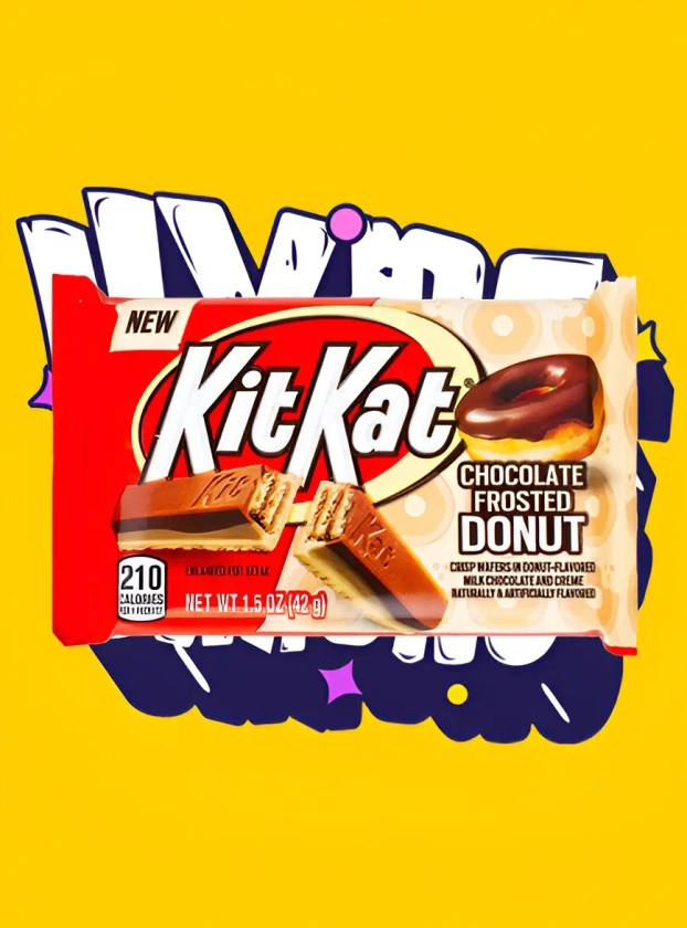 Kit-Kat Chocolate Frosted Donut - 42g