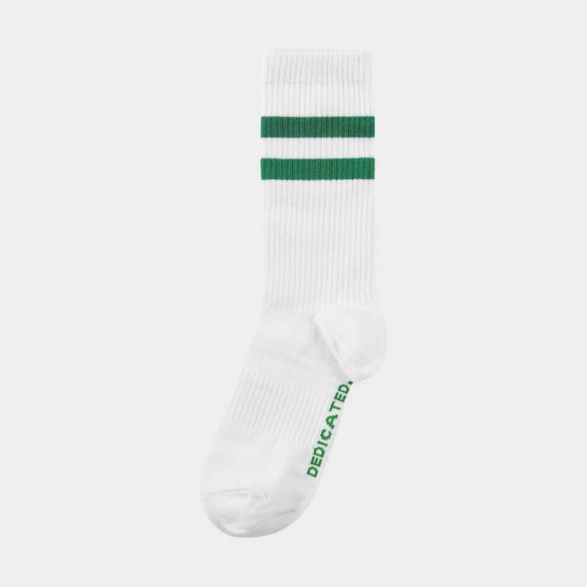 Dedicated. Sport Socks Ullevi Stripes Jelly Green