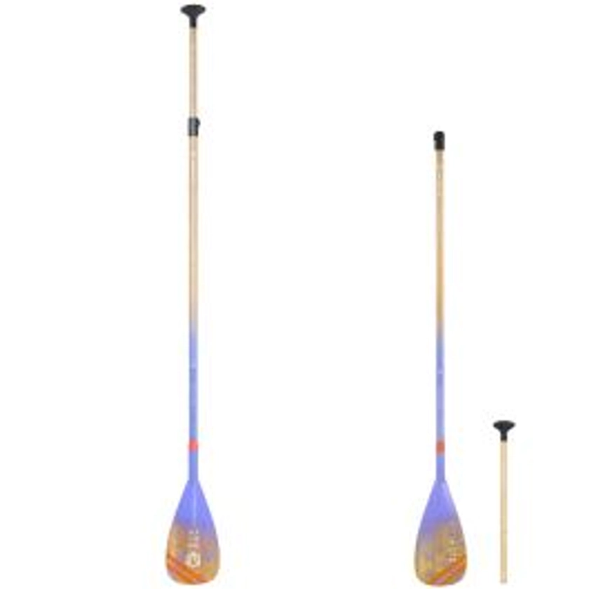 Pagaie SUP Aztron Phase 70% carbone Bamboo 2P