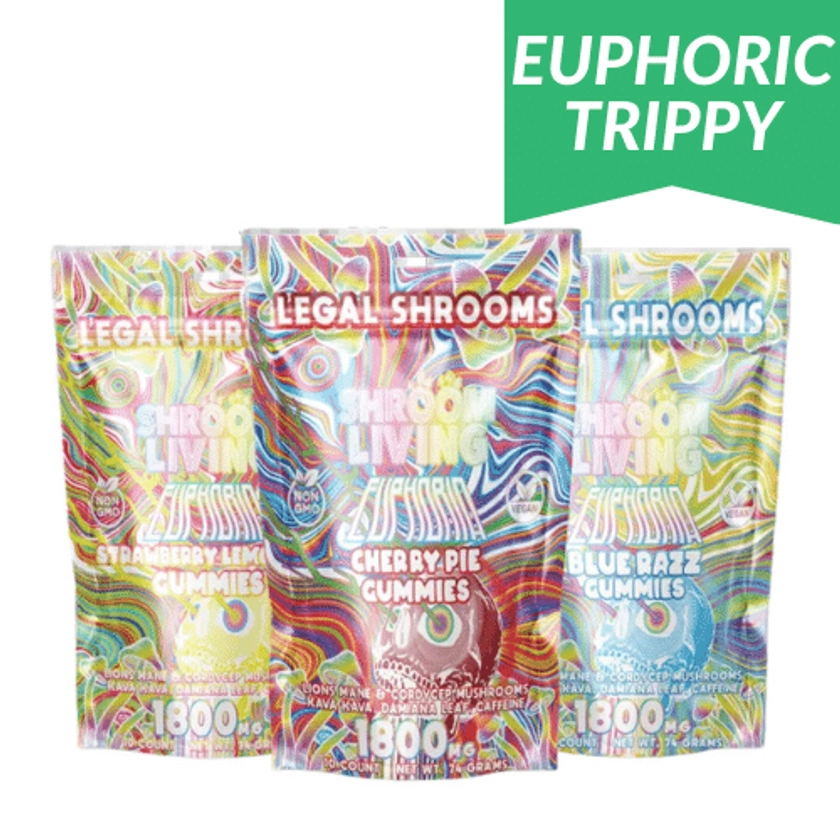 Shroom Living - Euphoria Gummies - 1800mg