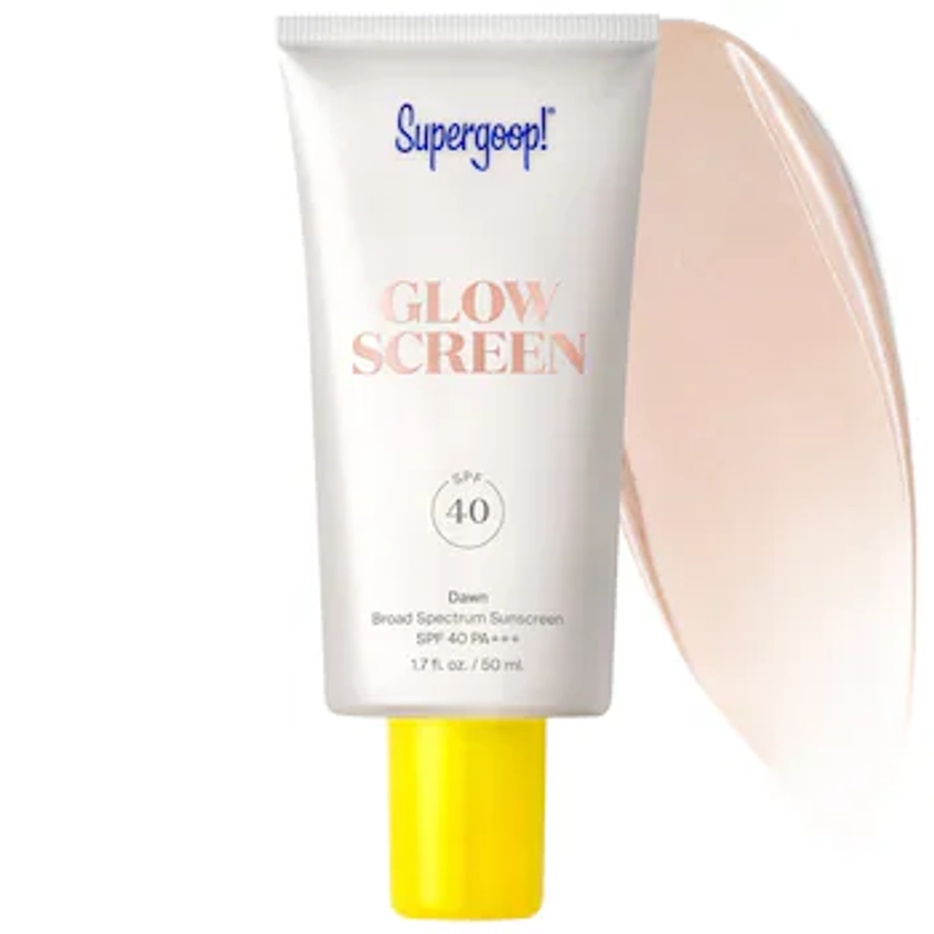 Glowscreen SPF 40 Sunscreen with Hyaluronic Acid + Niacinamide - Supergoop! | Sephora