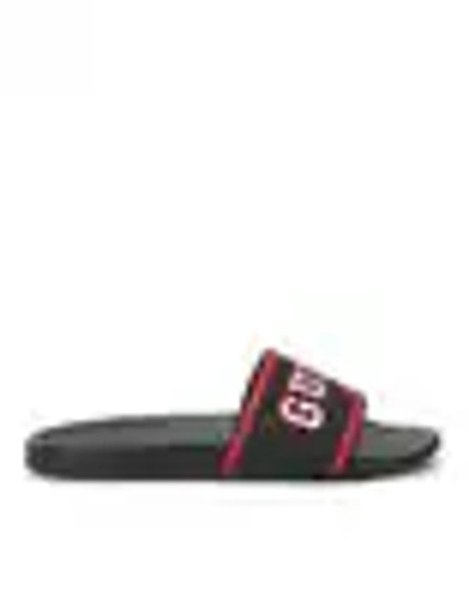 Buy Black Flip Flop & Slippers for Men by GUESS Online | Ajio.com