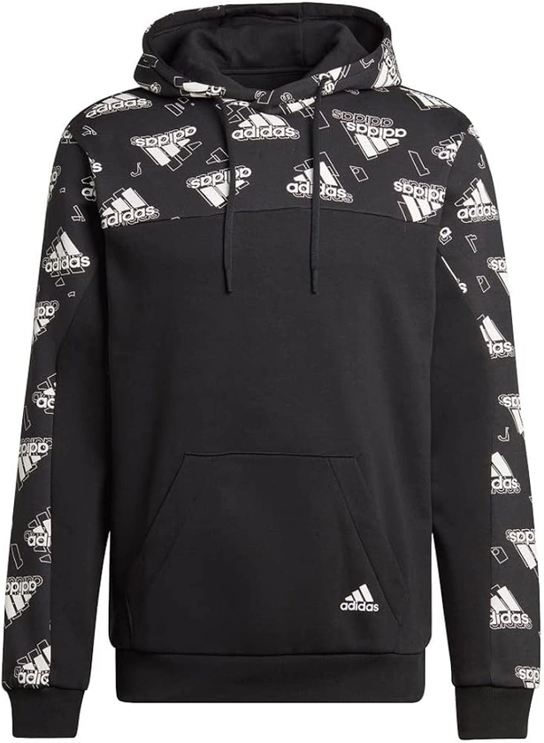 adidas Men's M Fl Gfx Hoodie Hooded Sweatshirt