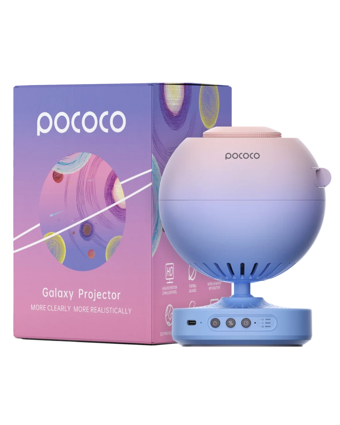 Galaxy Projector | Star Projector | Blue and Pink POCOCO Galaxy Projector