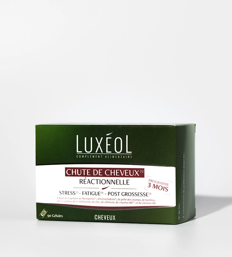 Luxéol Chute de cheveux réactionnelle - Luxéol.com