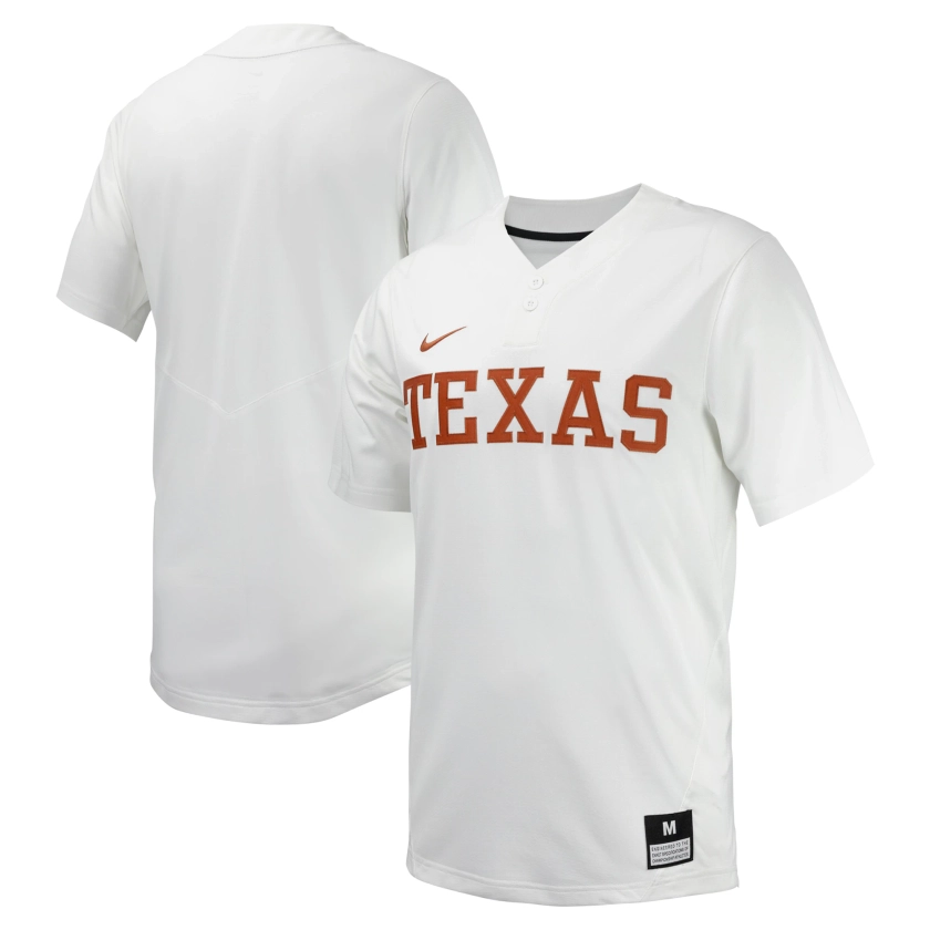 Texas Longhorns Nike Unisex Replica Softball Jersey - White