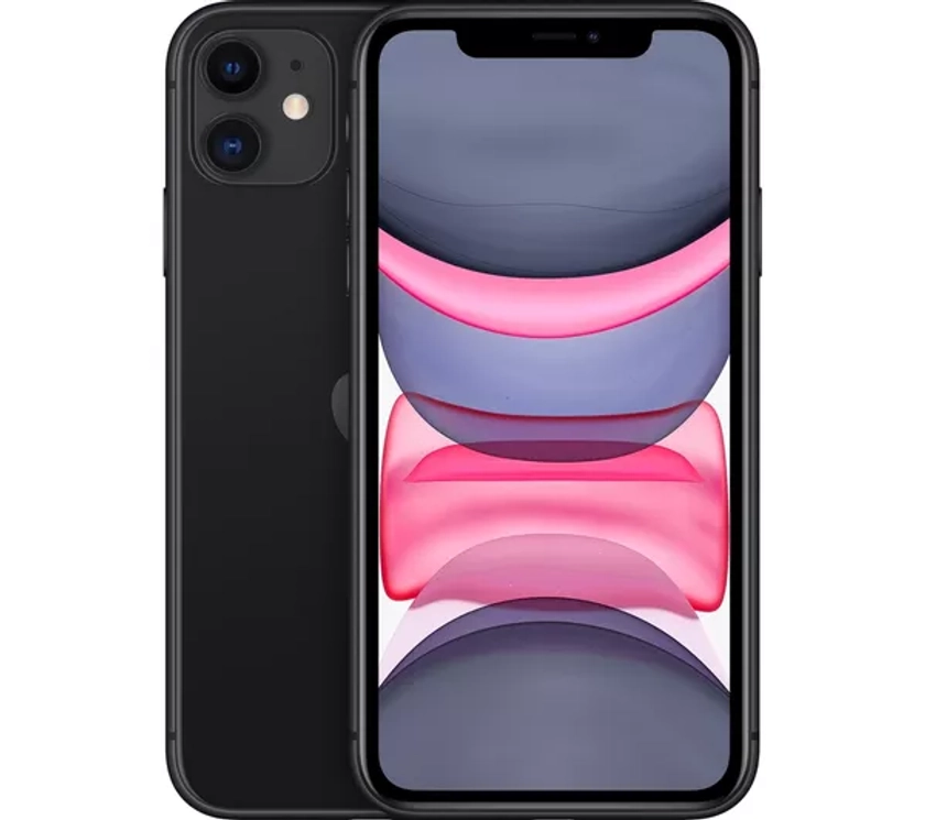 Buy APPLE iPhone 11 - 64 GB, Black | Currys