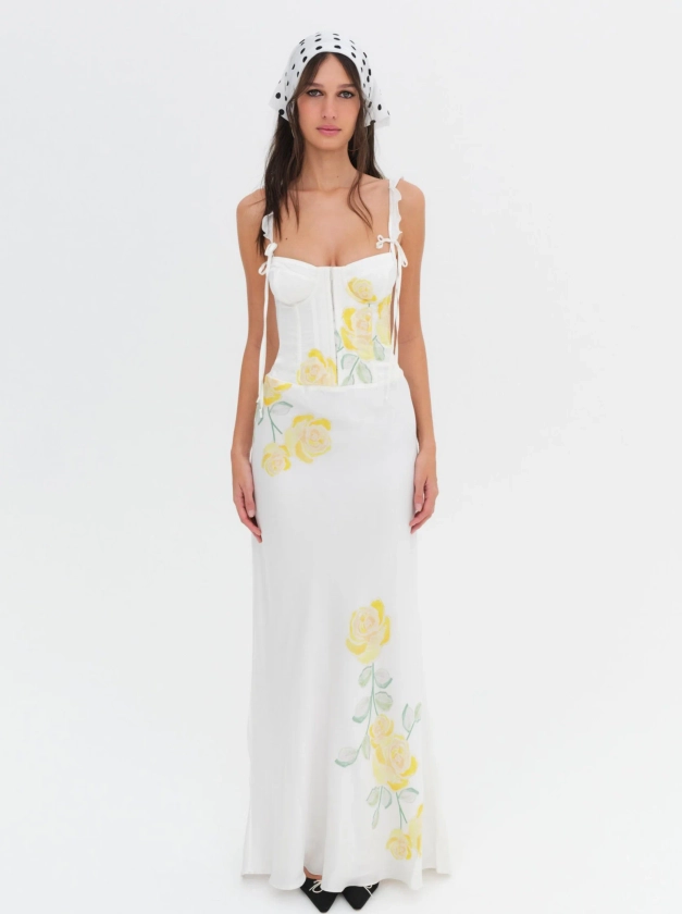 Millie Maxi Dress — White