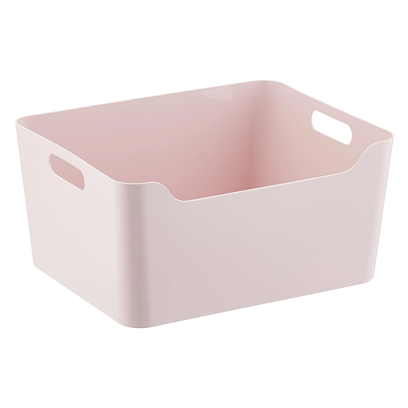 Plastic Storage Bins with Handles